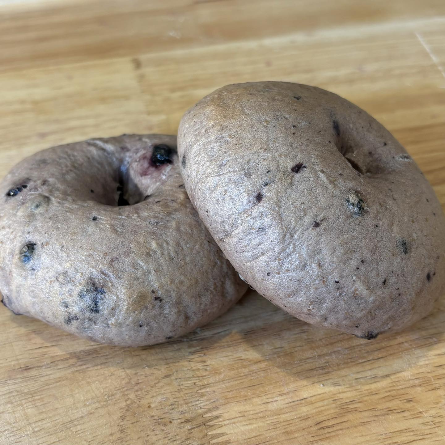 1/2 dozen Blueberry Bagels
