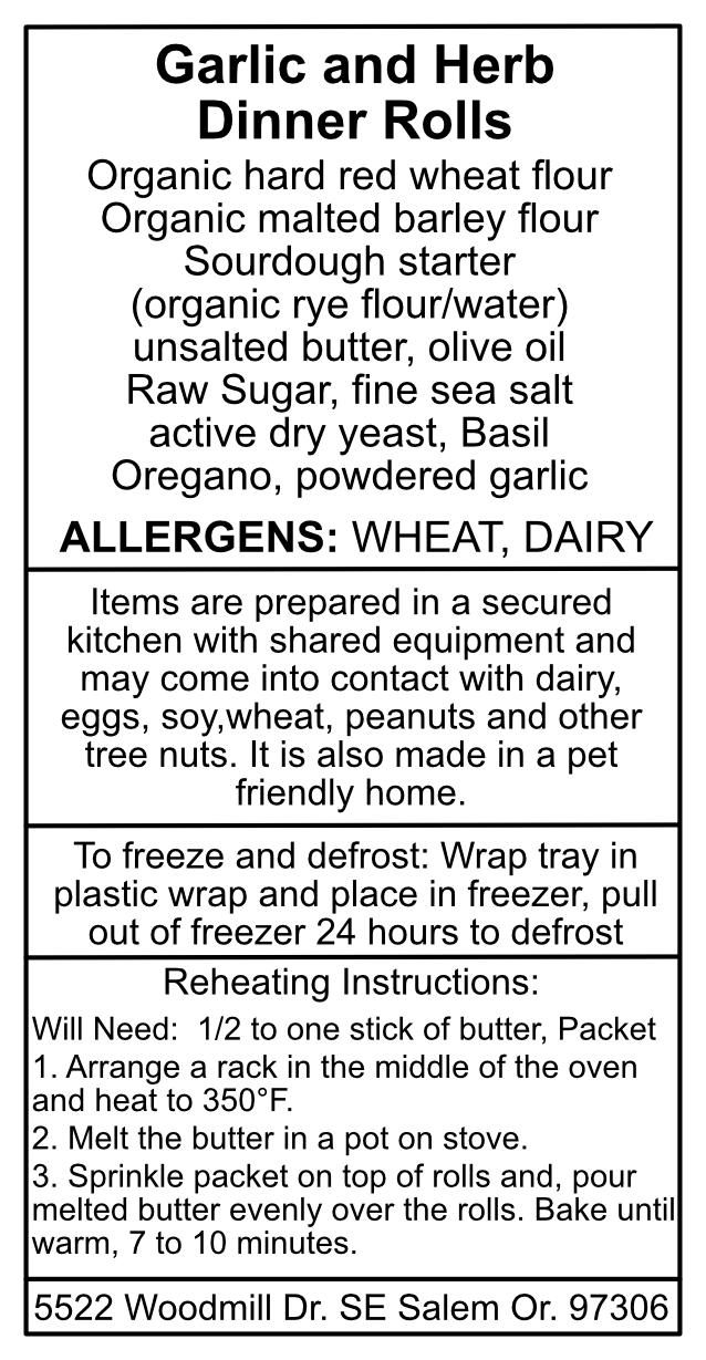 Loaf - Garlic & Herb Sourdough