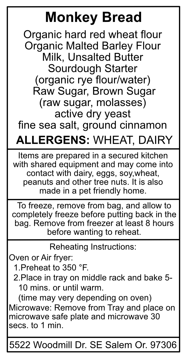 Monkey Bread, Bundt Pan