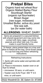 Pretzels - Plain Pretzel Bites